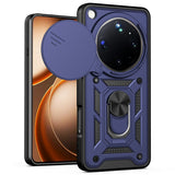 OPPO Find X9 Ultra EIDERWOOD Håndverker Deksel med 360° Roterbar Camslider & Kickstand - Svart / Blå