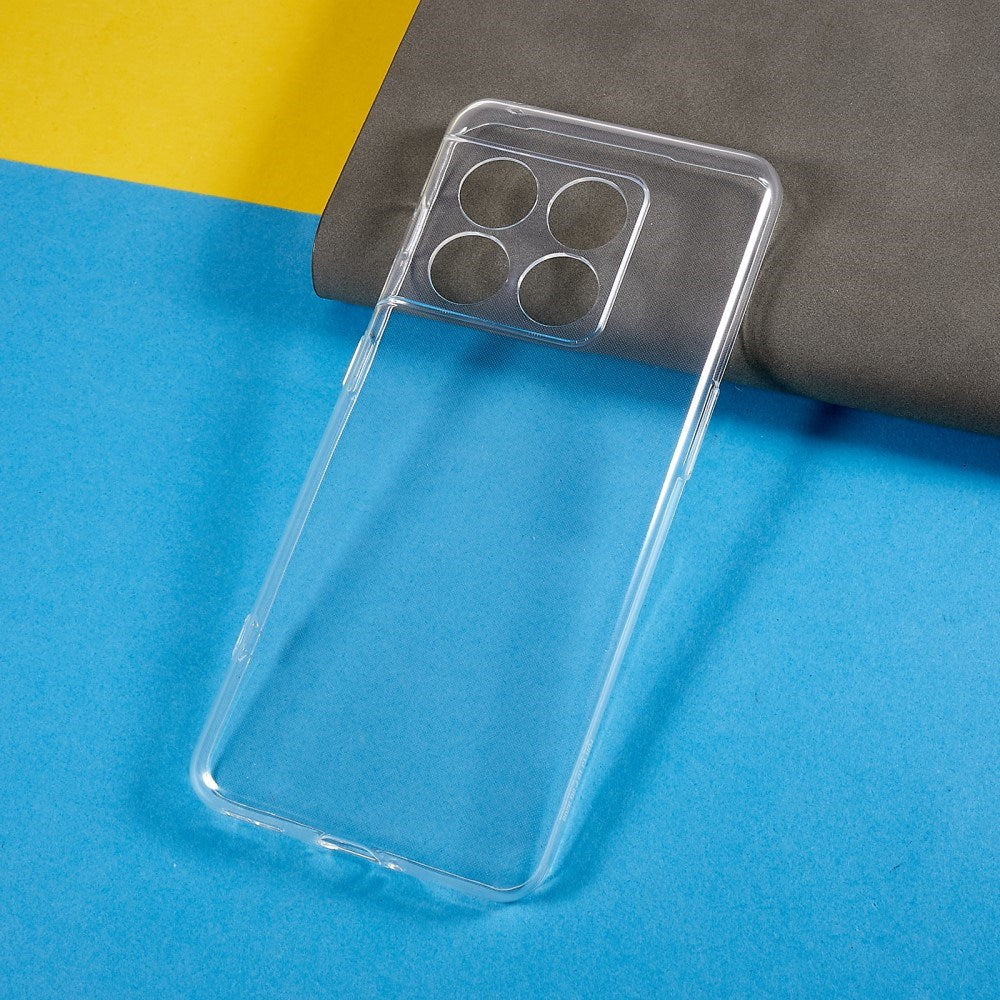 EIDERWOOD OnePlus 10 Pro Fleksibelt Plast Bak Deksel - Gjennomsiktig