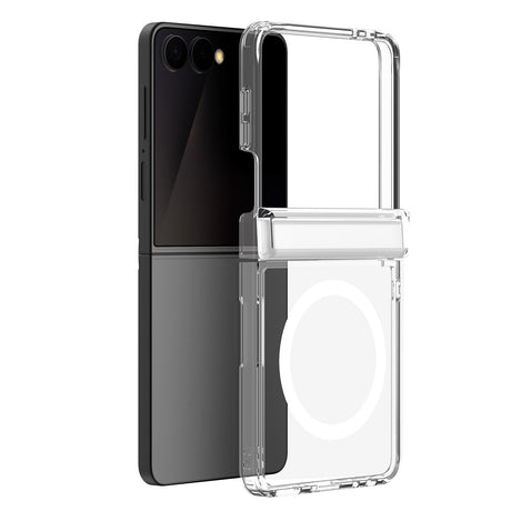 Samsung Galaxy Z Flip8 DUX DUCIS Hybrid Deksel – MagSafe Kompatibelt – Gjennomsiktig