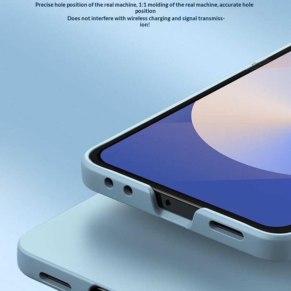 Samsung Galaxy Z Flip8 EIDERWOOD Hard Plast Deksel med Hengsel - Gul