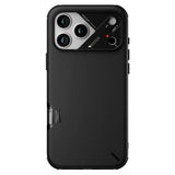 iPhone 17 Pro Max AULUMU Støtdempende Hybrid Deksel - MagSafe Kompatibelt - Svart