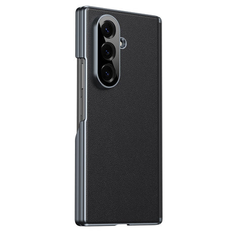 Samsung Galaxy Z Fold8 Kunstskinn Bak Deksel - Svart