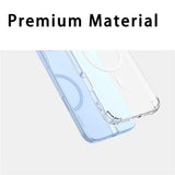 Motorola Edge 70 Pro EIDERWOOD Hybrid Plast Deksel m. Støtabsorberende Hjørner - MagSafe Kompatibel - Gjennomsiktig