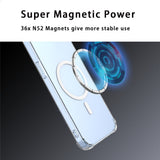 Realme 16 Pro EIDERWOOD Hybrid Plast Deksel m. Støtabsorberende Hjørner - MagSafe Kompatibel - Gjennomsiktig