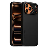 iPhone 17 Pro Max AULUMU Kunstskinn Deksel - MagSafe Kompatibel - Svart