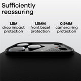 iPhone 17 Pro Max AULUMU Kunstskinn Deksel - MagSafe Kompatibel - Svart