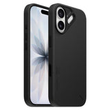 iPhone 17 AULUMU Kunstskinn Deksel - MagSafe Kompatibel - Svart