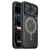 iPhone 17 Pro Max AULUMU Luminous Fleksibelt Plast Deksel – MagSafe Kompatibel – Svart