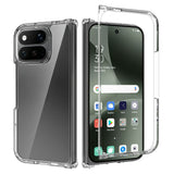 Google Pixel 11 Pro Fold EIDERWOOD Hybrid Plast Deksel - Gjennomsiktig
