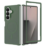 Samsung Galaxy Z Fold8 Ultra Matt Fleksibelt Plast Deksel - MagSafe Kompatibel - Grønn