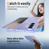 Samsung Galaxy Z Fold8 Ultra Matt Fleksibelt Plast Deksel - MagSafe Kompatibel - Lilla