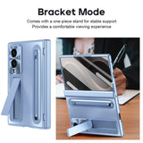 Samsung Galaxy Z Fold8 EIDERWOOD Deksel med Stylus Penn & Støtte - Blå