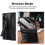 Samsung Galaxy Z Fold8 EIDERWOOD Deksel med Stylus Penn & Støtte - Svart