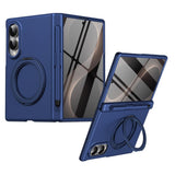 Samsung Galaxy Z Fold8 EIDERWOOD Deksel med Skjermbeskyttelse & Stativfunksjon - Blå