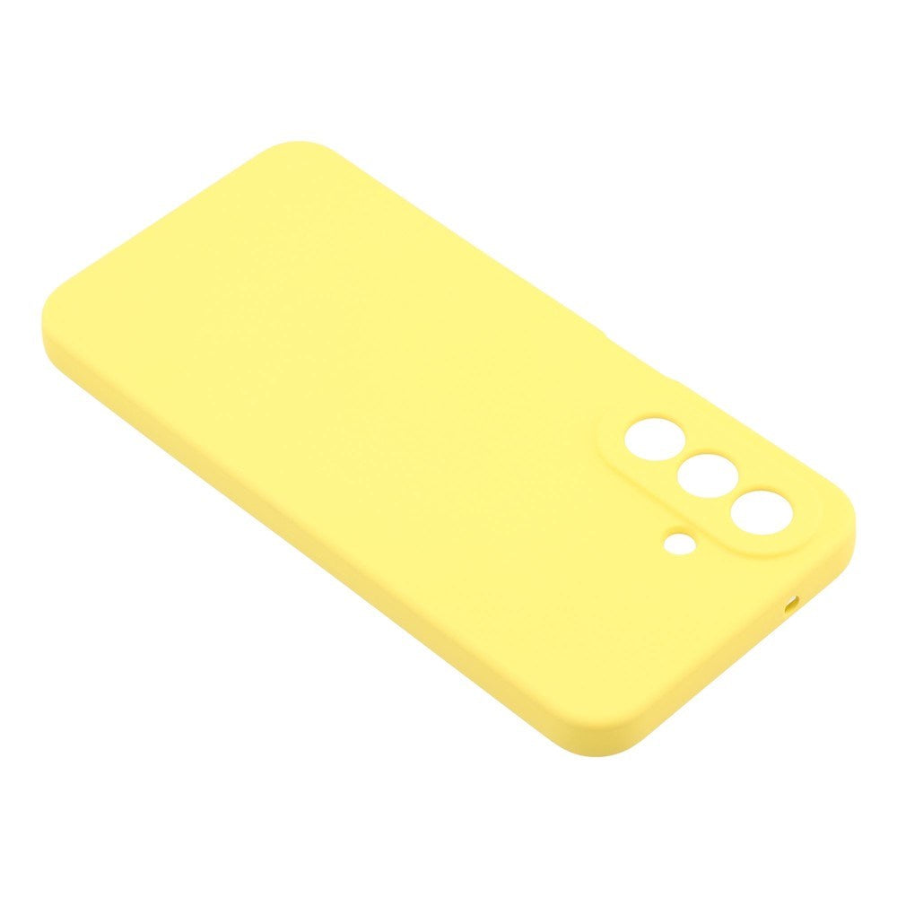 Samsung Galaxy A27 EIDERWOOD Fôret Fleksibelt Plast Deksel - Gul