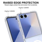 Samsung Galaxy Z Flip8 EIDERWOOD Hybrid Plast Deksel - MagSafe Kompatibel - Gjennomsiktig