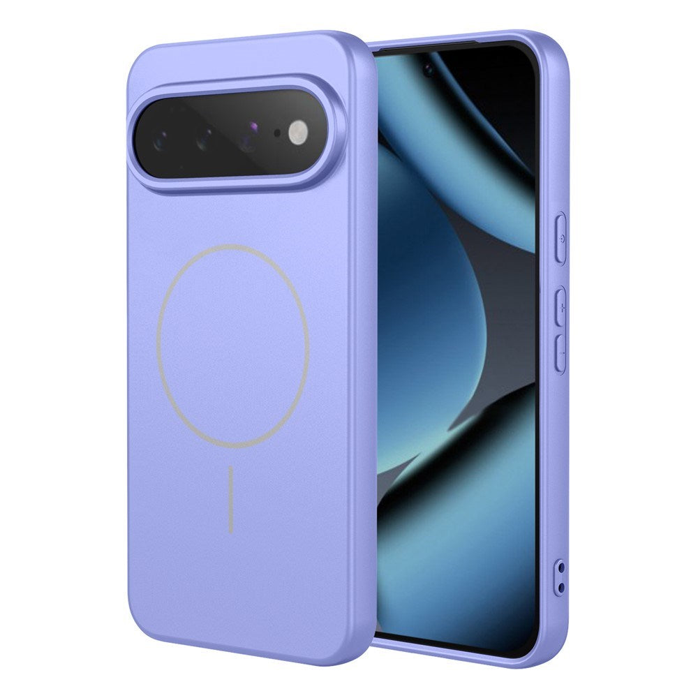 Google Pixel 11 Pro EIDERWOOD Fleksibelt Plast Deksel m. Fôr Innvendig - MagSafe Kompatibel - Lilla