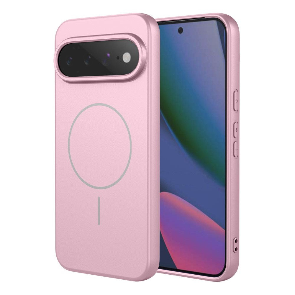 Google Pixel 11 Pro XL EIDERWOOD Fleksibelt Plast Deksel m. Fôr Innvendig - MagSafe Kompatibel - Rosa