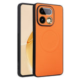 Realme 16 Pro EIDERWOOD Hybrid Carbon Deksel - MagSafe Kompatibel - Oransje