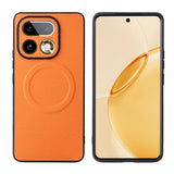 Realme 16 Pro+ EIDERWOOD Hybrid Carbon Deksel - MagSafe Kompatibel - Oransje