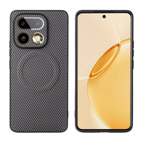 Realme 16 Pro+ EIDERWOOD Hybrid Carbon Deksel - MagSafe Kompatibel - Grå