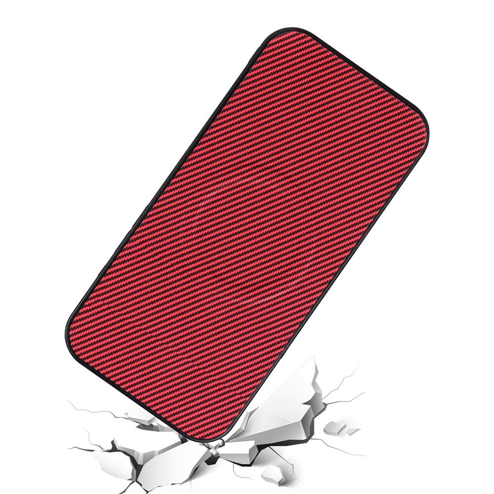 Realme 16 Pro+ EIDERWOOD Hybrid Carbon Deksel - MagSafe Kompatibel - Rød