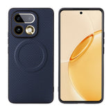Realme 16 Pro+ EIDERWOOD Hybrid Carbon Deksel - MagSafe Kompatibel - Blå