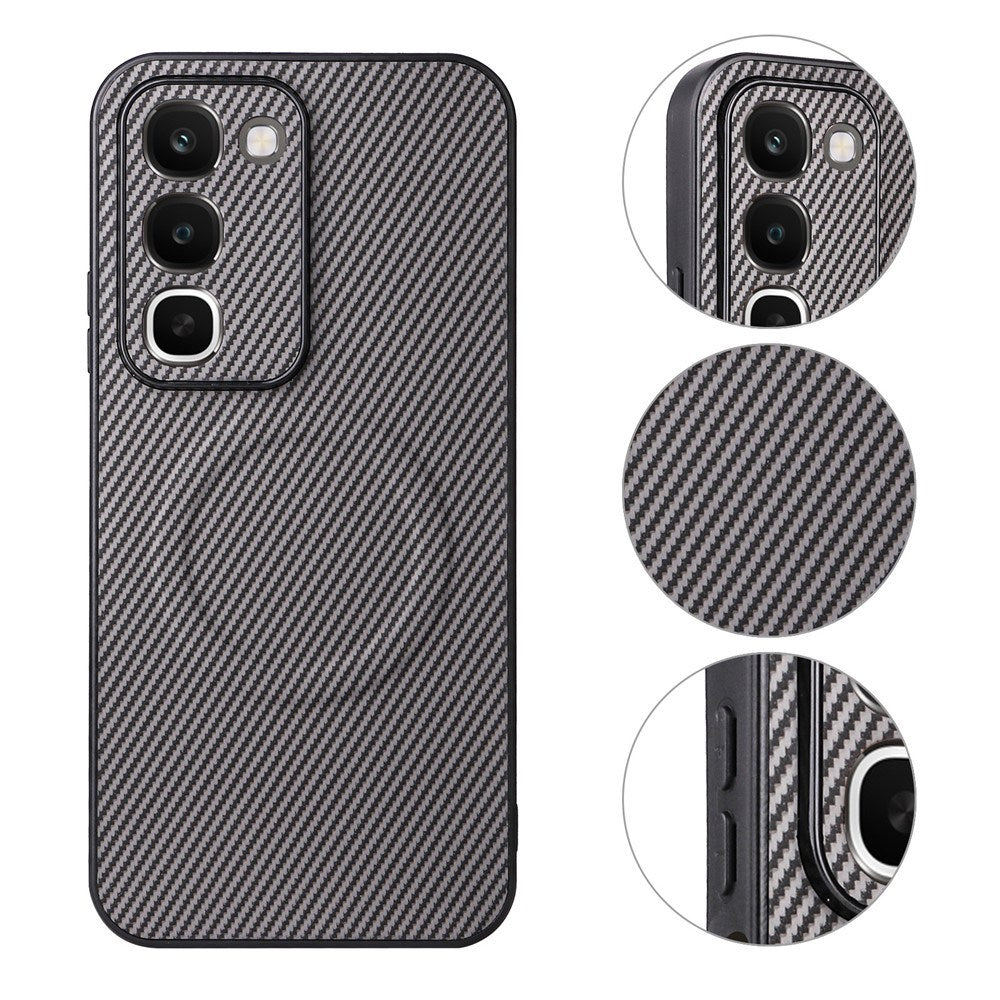 Realme C100 EIDERWOOD Hybrid Carbon Deksel - MagSafe Kompatibel - Grå