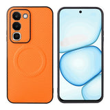 Realme C100 EIDERWOOD Hybrid Carbon Deksel - MagSafe Kompatibel - Oransje