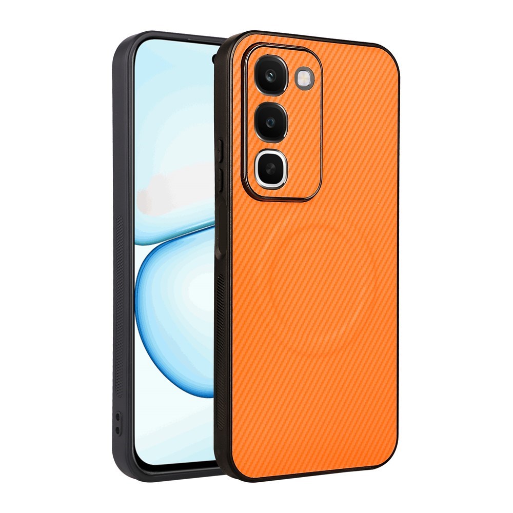 Realme C100 EIDERWOOD Hybrid Carbon Deksel - MagSafe Kompatibel - Oransje