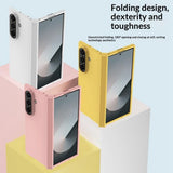 Samsung Galaxy Z Fold8 Ultra EIDERWOOD Hard Plast Deksel med Hengsel - Oransje