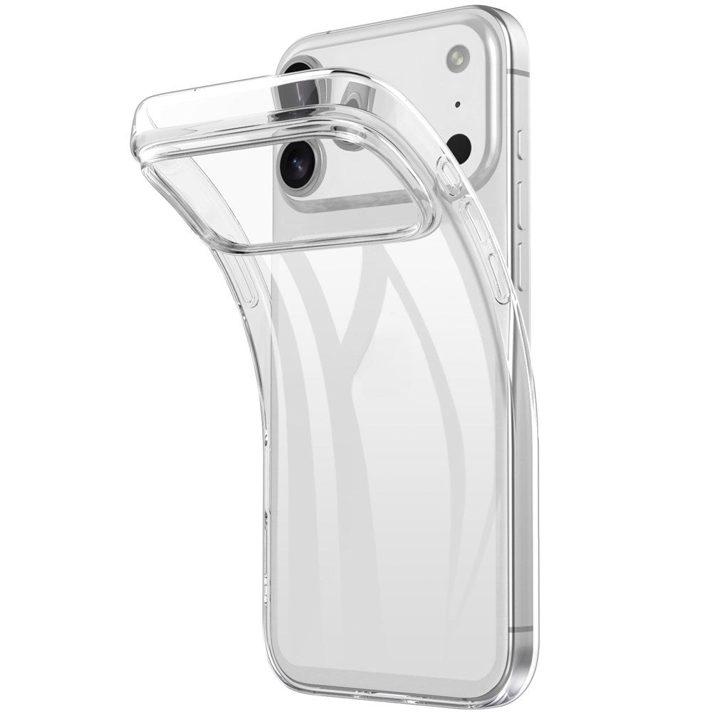 iPhone 18 Pro / 17 Pro EIDERWOOD Fleksibelt Plast Deksel - Gjennomsiktig