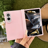 Samsung Galaxy Z Fold8 EIDERWOOD Hard Plast Deksel med Hengsel - Rosa