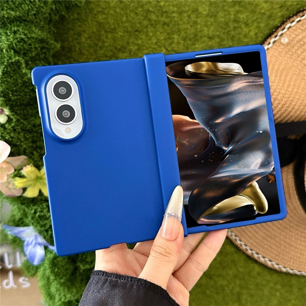 Samsung Galaxy Z Fold8 EIDERWOOD Hard Plast Deksel med Hengsel - Blå