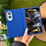 Samsung Galaxy Z Fold8 EIDERWOOD Hard Plast Deksel med Hengsel - Blå