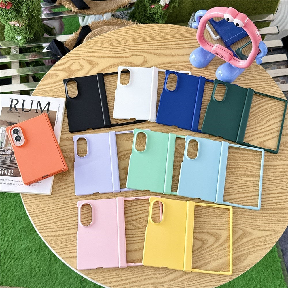 Samsung Galaxy Z Fold8 EIDERWOOD Hard Plast Deksel med Hengsel - Blå