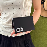 Samsung Galaxy Z Fold8 EIDERWOOD Hard Plast Deksel med Hengsel - Svart