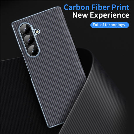 Samsung Galaxy Z Fold8 Ultra EIDERWOOD Karbonfiber Deksel – Grå