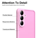 Samsung Galaxy S26 FE EIDERWOOD Matte Hybrid Deksel – Rosa