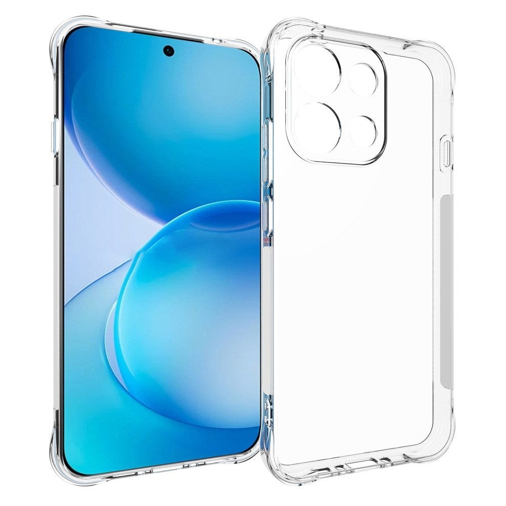 OPPO Reno16 F (5G) EIDERWOOD Fleksibelt Plast Deksel med Støtabsorberende Hjørner - Gjennomsiktig