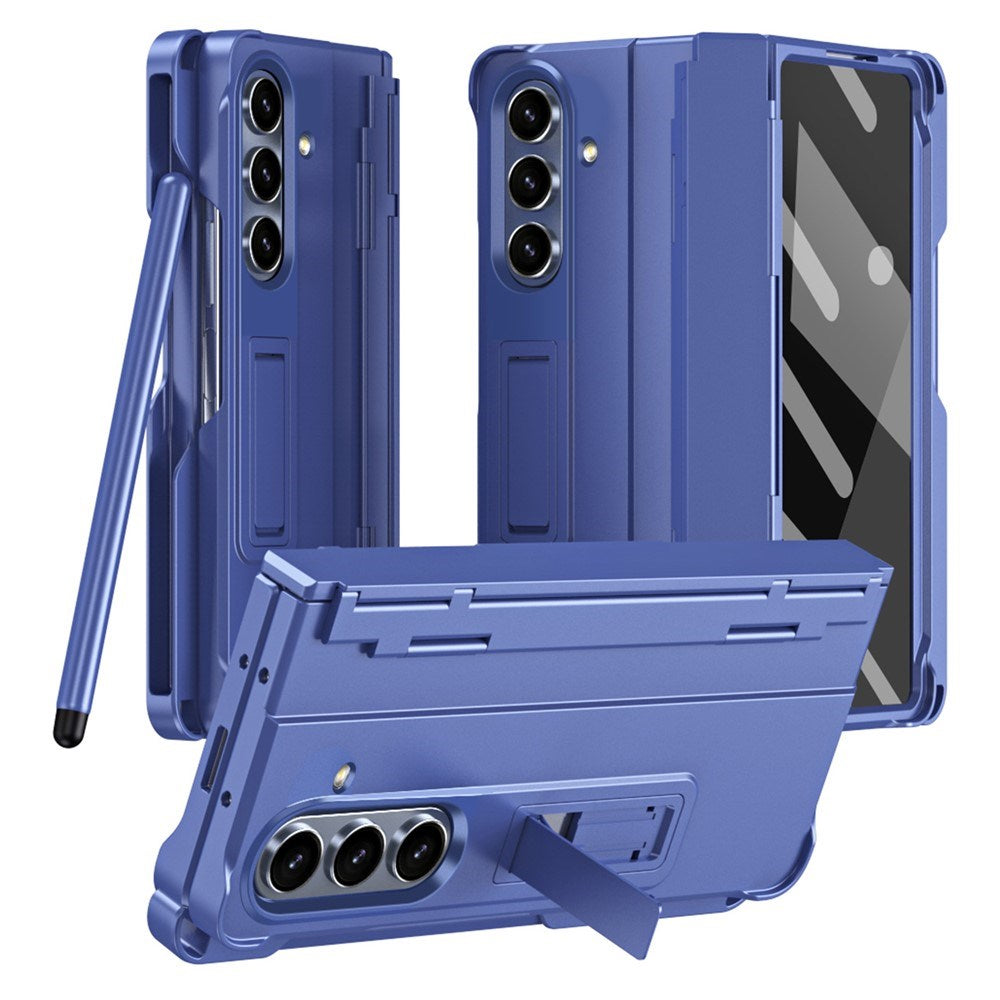 Samsung Galaxy Z Fold8 Ultra EIDERWOOD Rugged Deksel med Stativfunksjon & Skjermbeskyttelse - Blå