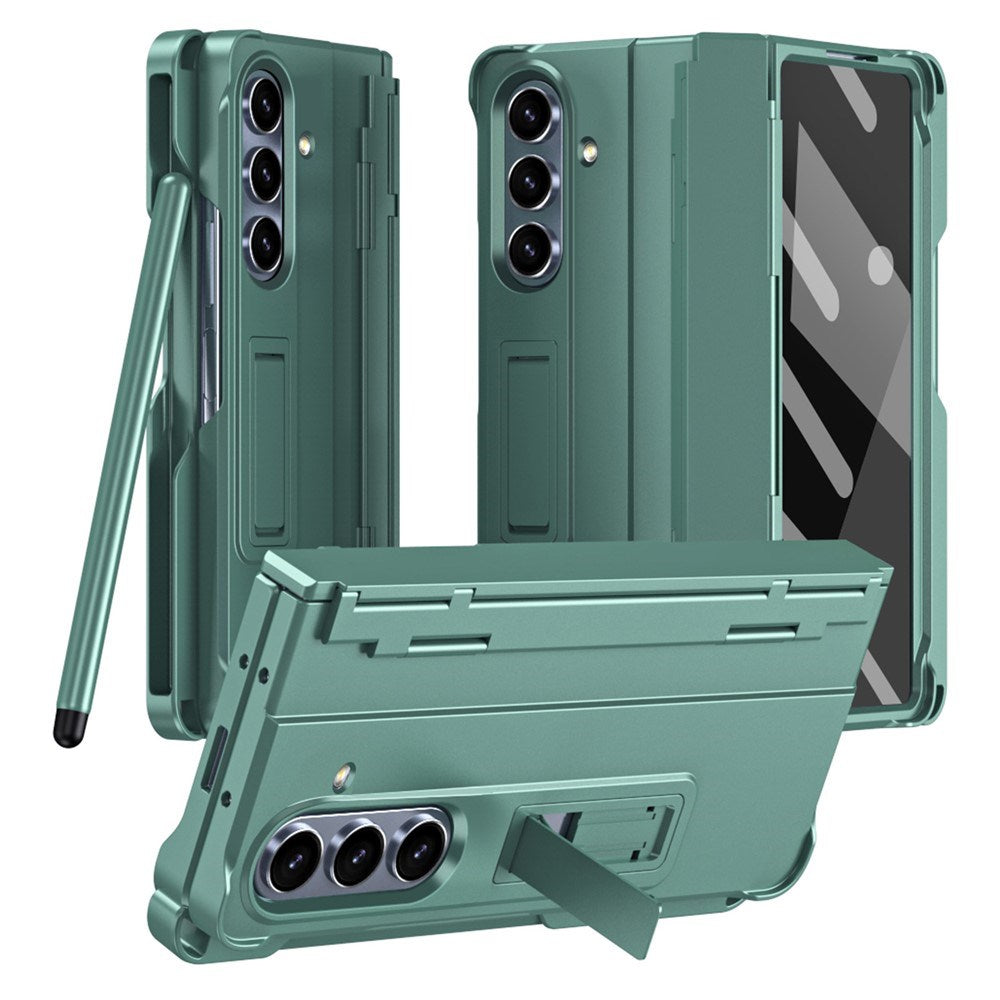 Samsung Galaxy Z Fold8 Ultra EIDERWOOD Rugged Deksel med Stativfunksjon & Skjermbeskyttelse - Grønn