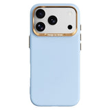 iPhone 18 Pro / 17 Pro ABEEL Hardt Soft-Touch Plast Deksel - MagSafe Kompatibel - Lyseblå