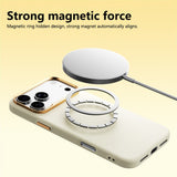 iPhone 18 Pro / 17 Pro ABEEL Hardt Soft-Touch Plast Deksel - MagSafe Kompatibel - Mørkblå