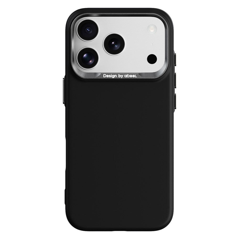 iPhone 18 Pro Max / 17 Pro Max ABEEL Hardt Soft-Touch Plast Deksel - MagSafe Kompatibel - Svart