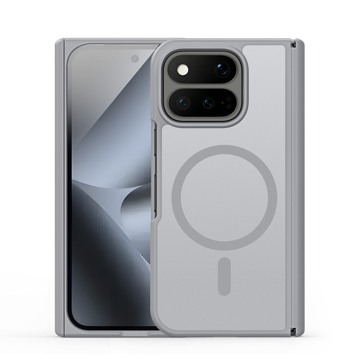 Google Pixel 11 Pro Fold DUX DUCIS Matt Hybrid Deksel – MagSafe Kompatibelt – Grå