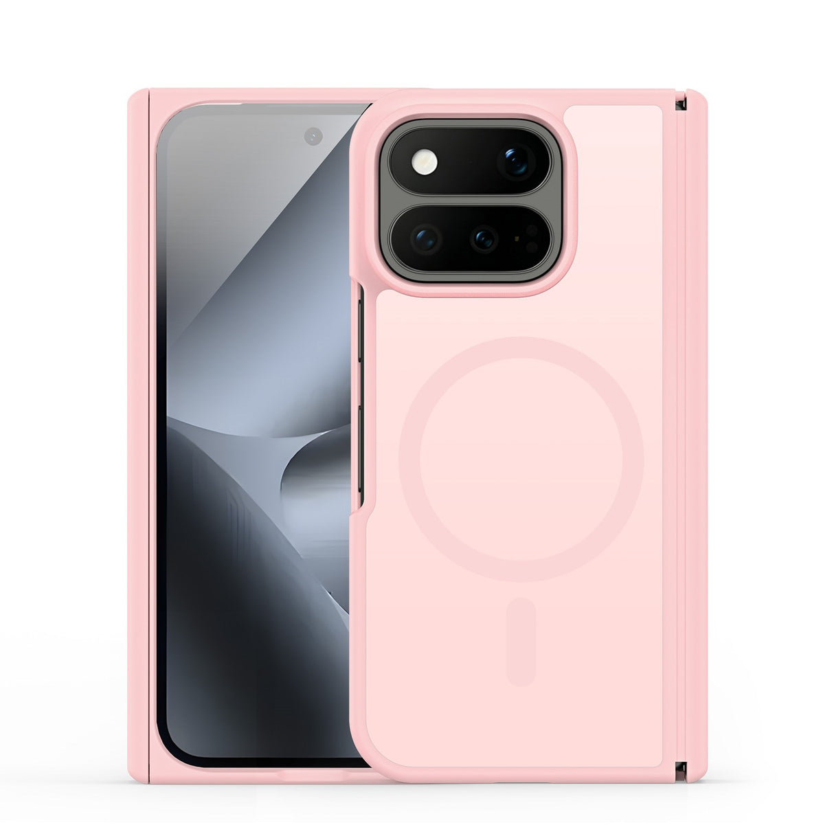 Google Pixel 11 Pro Fold DUX DUCIS Matt Hybrid Deksel – MagSafe Kompatibelt – Rosa
