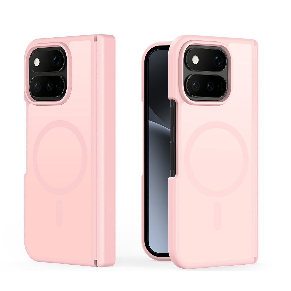 Google Pixel 11 Pro Fold DUX DUCIS Matt Hybrid Deksel – MagSafe Kompatibelt – Rosa