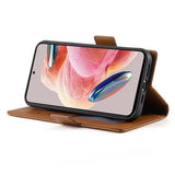 OPPO Reno16 F (5G) EIDERWOOD Kunstskinn Flipdeksel med Kortholder - Brun