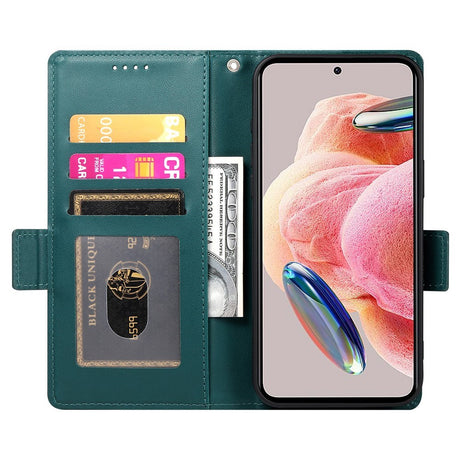 OPPO Reno16 F (5G) EIDERWOOD Kunstskinn Flipdeksel med Kortholder - Grønn